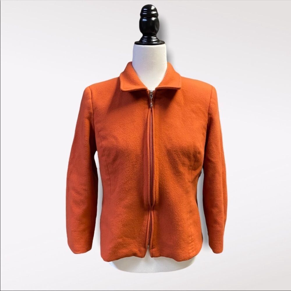 LAURA PETITES | Burnt Orange Blazer